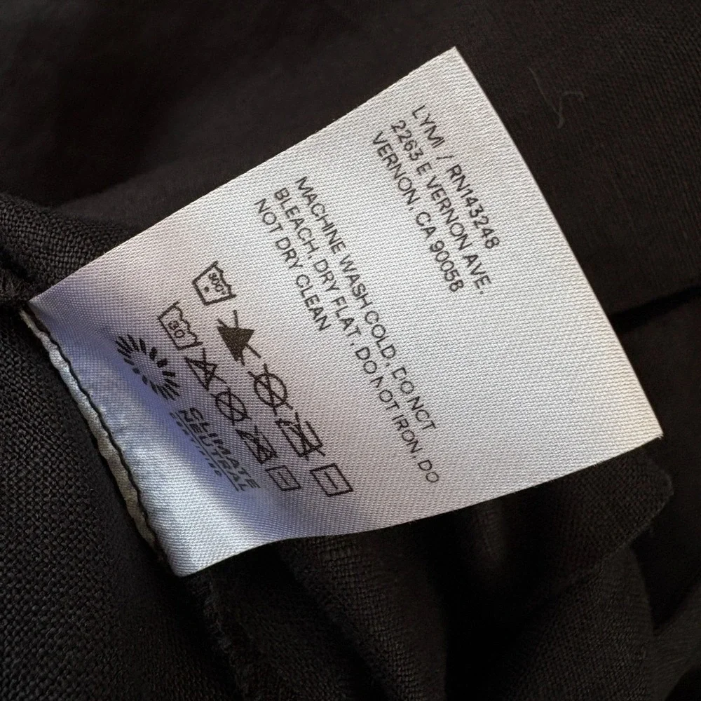 Reformation linen pants